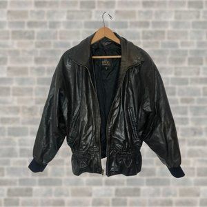 Byrnes & Baker 100% Leather Jacket, Small